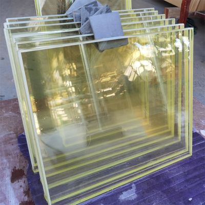 1.7mmpb-6.71mmpb Lead Equivalent Radiation Protection Lead Glass With High Durability