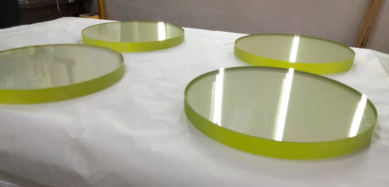 Leadcontent Up To 60 Percent PbO X Ray Lead Glass Smooth Edge Type Current Leakage 0.2A Shielding Glass Panel For Medical