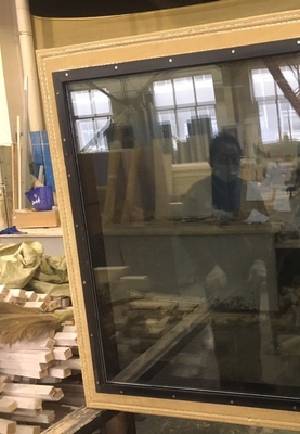 MRI Emi RF Shielded Windows For Nuclear Medical Observer With Flange