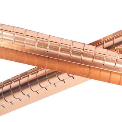 EMI Shielding Beryllium Copper Figure Gasket Various Types For MRI Door
