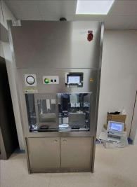Защита от ядерного излучения JVVMEG-HCD80-RFM для безопасной переупаковки радиоактивных препаратов с вытяжкой воздуха отрицательного давления