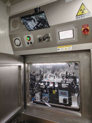 Горячая камера класса А с оцинкованной стальной свинцовой обшивкой для усиленной защиты от ядерного излучения и эргономичного дизайна