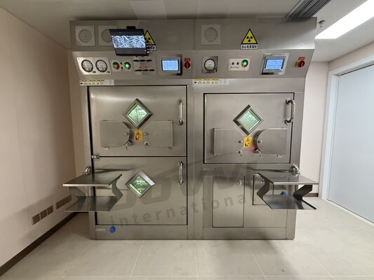 Система очистки с HEPA-фильтрацией для горячей камеры I131 (Класс А), гарантирующая безопасное обращение и удержание радиоактивных веществ