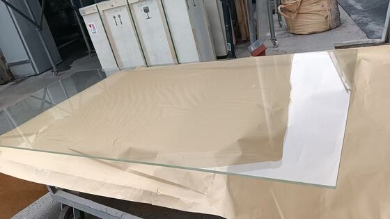 Reflection under 1 percent X Ray Lead Glass 6mm thickness durable radiation shielding glass for healthcare and industrial
