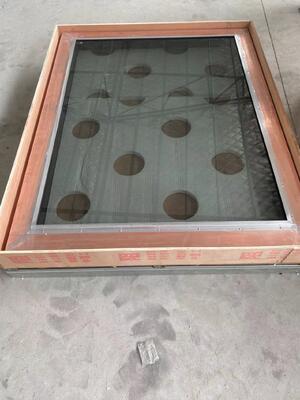 MRI RF Cage Window with ≥100dB Shielding Effectiveness, Custom Sizes