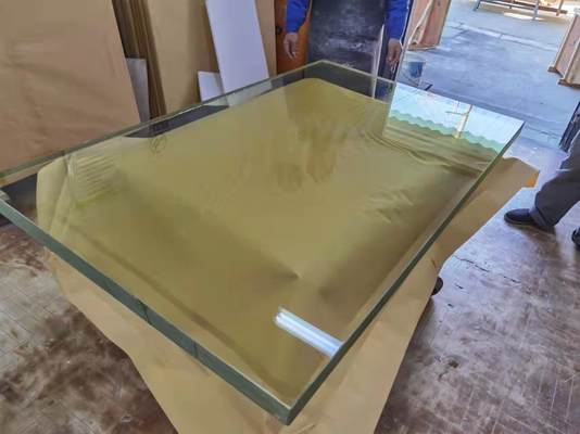 25mm 6.71mmpb Radiation Protection Lead Glass X Ray Shielding 200 X300mm