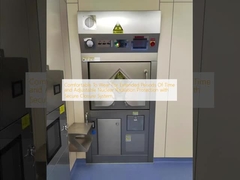 Удобный для длительного ношения и регулируемая защита от ядерной радиации с безопасной системой закрытия