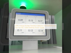 Детектор ядерного излучения напряжением 220 В, размер 350*250*245 мм, питание от двух батареек AAA №7