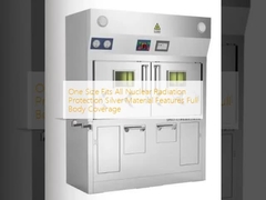 Один размер подходит для всех защиты от ядерной радиации Серебряный материал Особенности покрытия всего тела