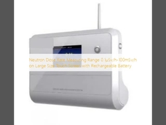 Диапазон измерения скорости дозы нейтронов 0,1 мкЗв/ч-100 мкЗв/ч на большом сенсорном экране с зарядной батареей