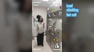 Горячая камера И-131 со свинцово-эквивалентной защитой